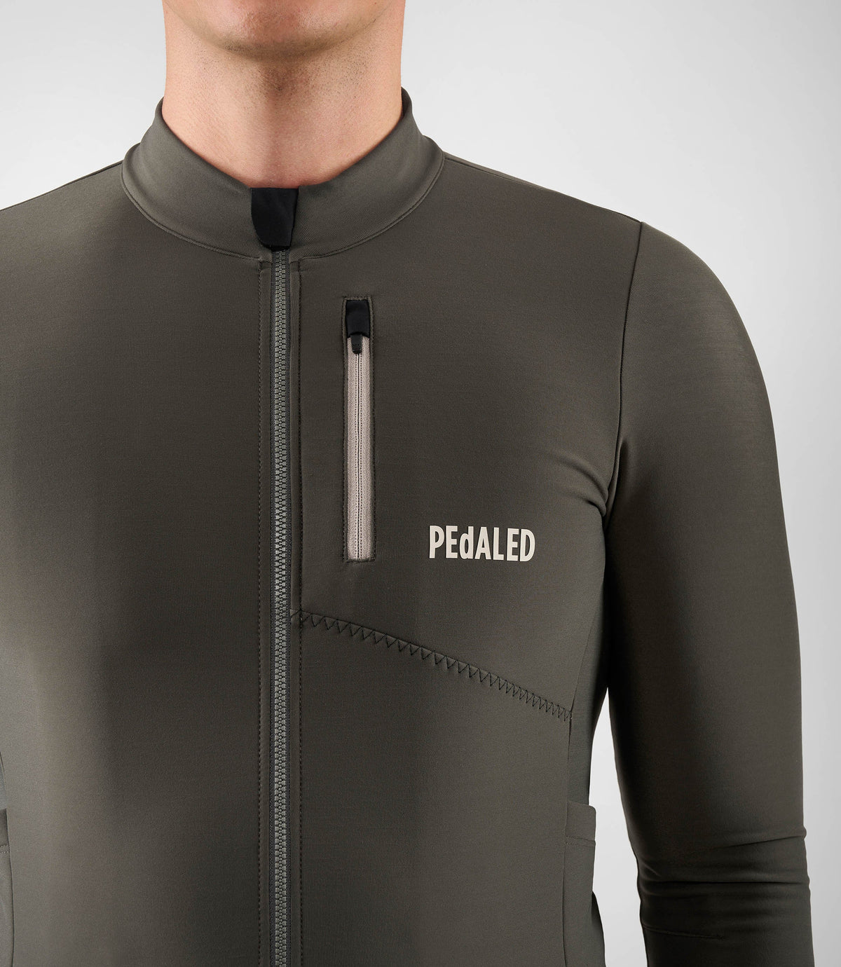 PEDALED ODYSSEY LONG SLEEVE JERSEY - GREY INK