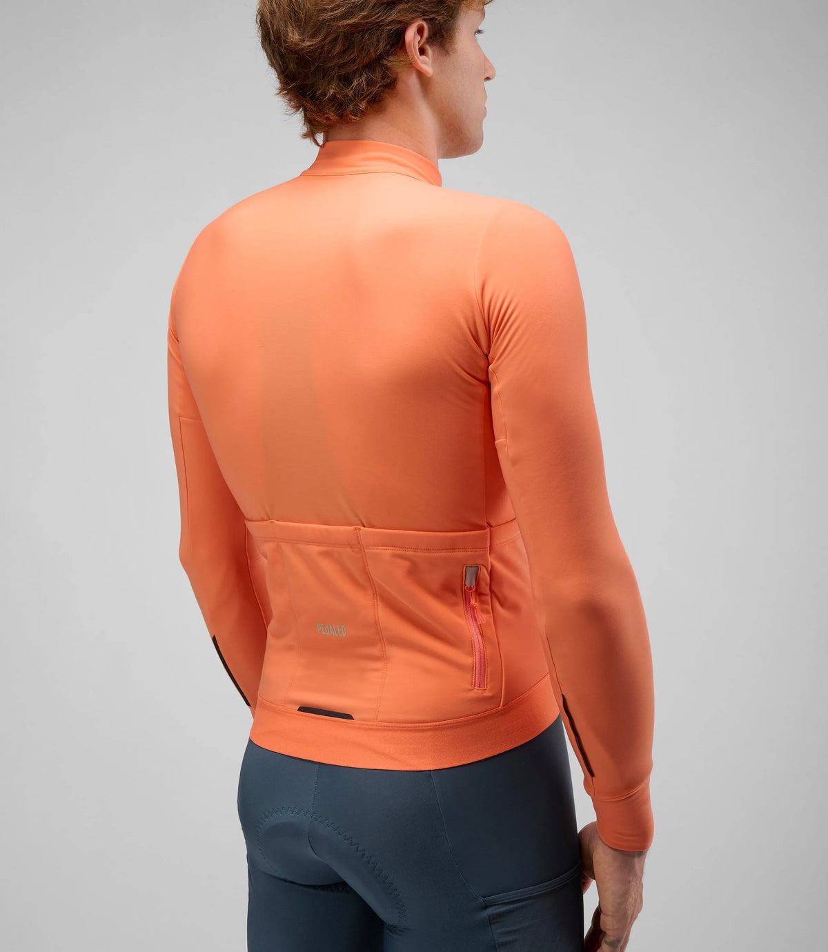 PEDALED ODYSSEY LONG SLEEVE JERSEY - ORANGE