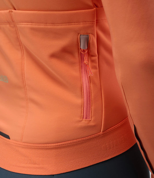 PEDALED ODYSSEY LONG SLEEVE JERSEY - ORANGE