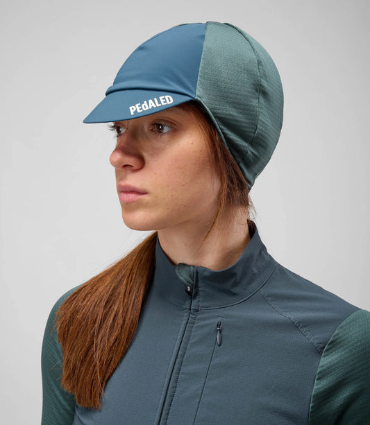 PEDALED ODYSSEY MERINO CAP - DARK SLATE