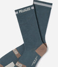 PEDALED ODYSSEY Merino Reflective Socks - Dark Slate