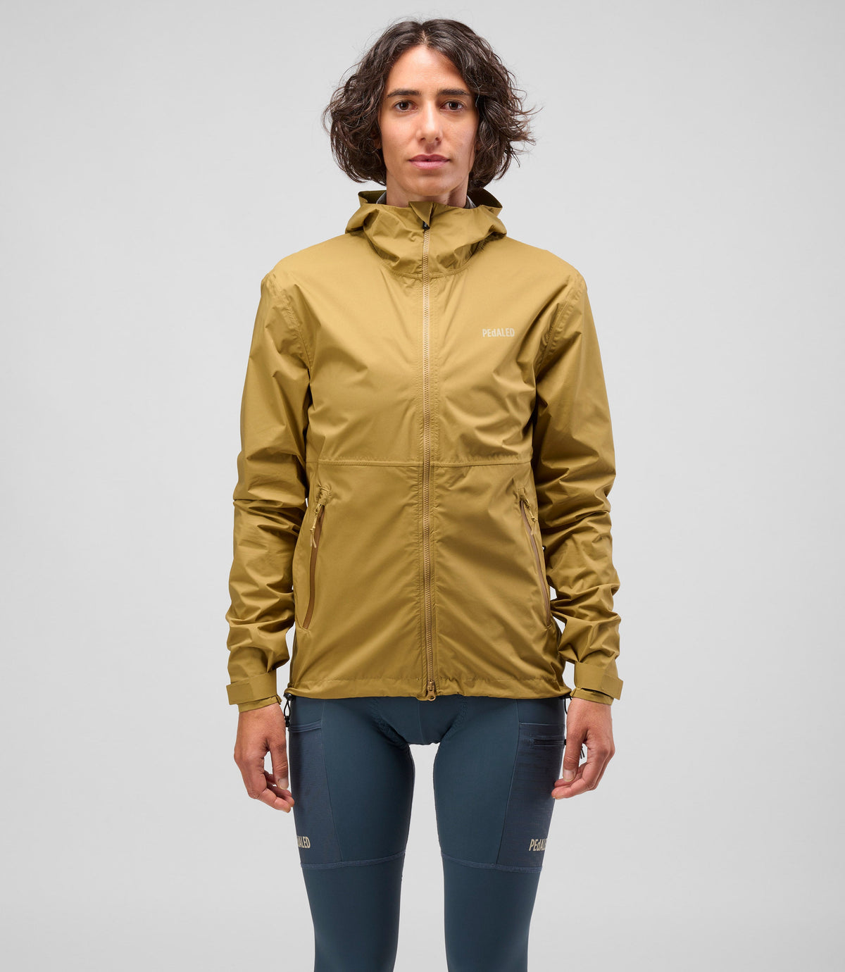 PEDALED ODYSSEY SHELL JACKET - FENNEL SEED