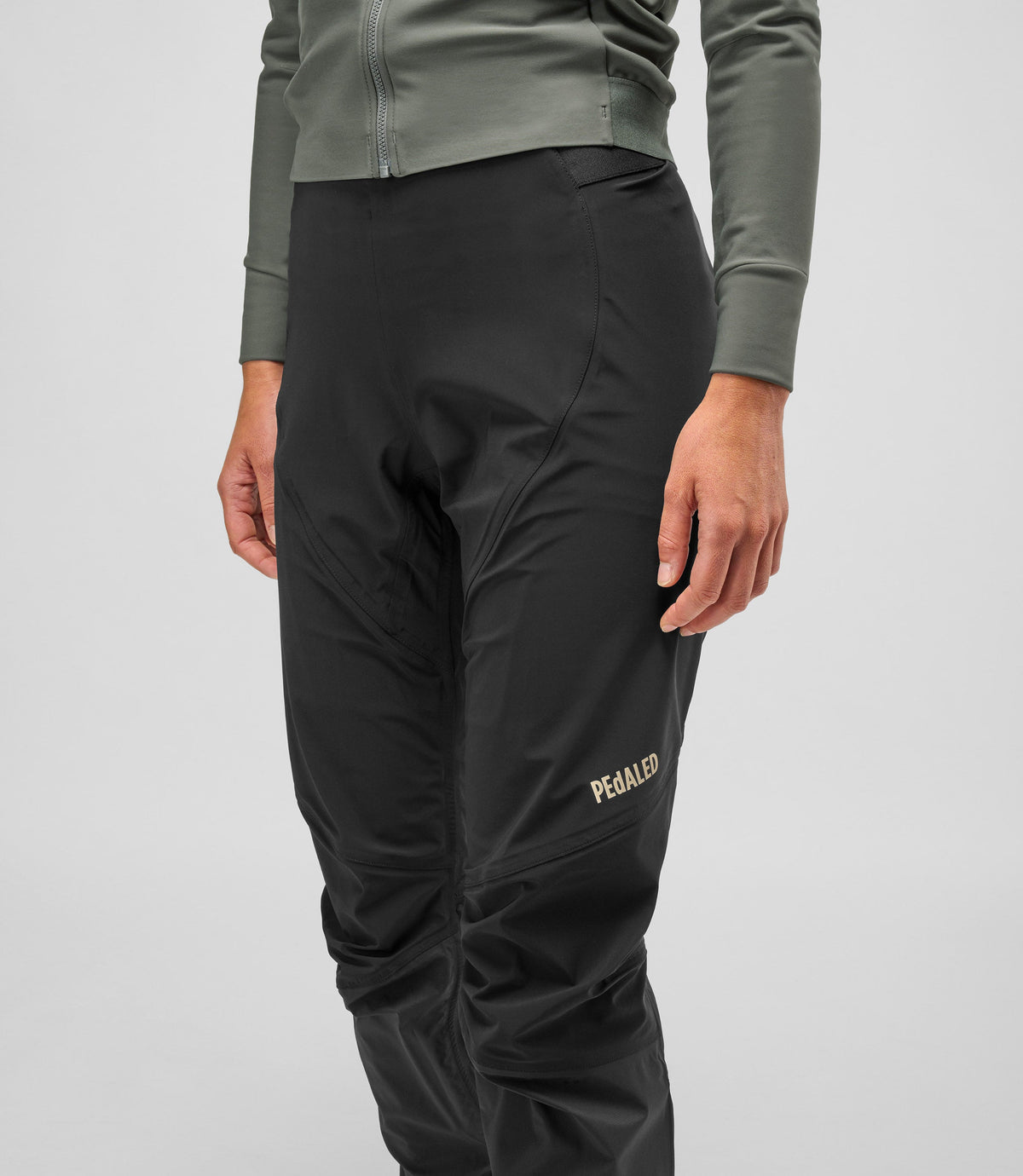 PEDALED ODYSSEY SHELL PANTS - BLACK