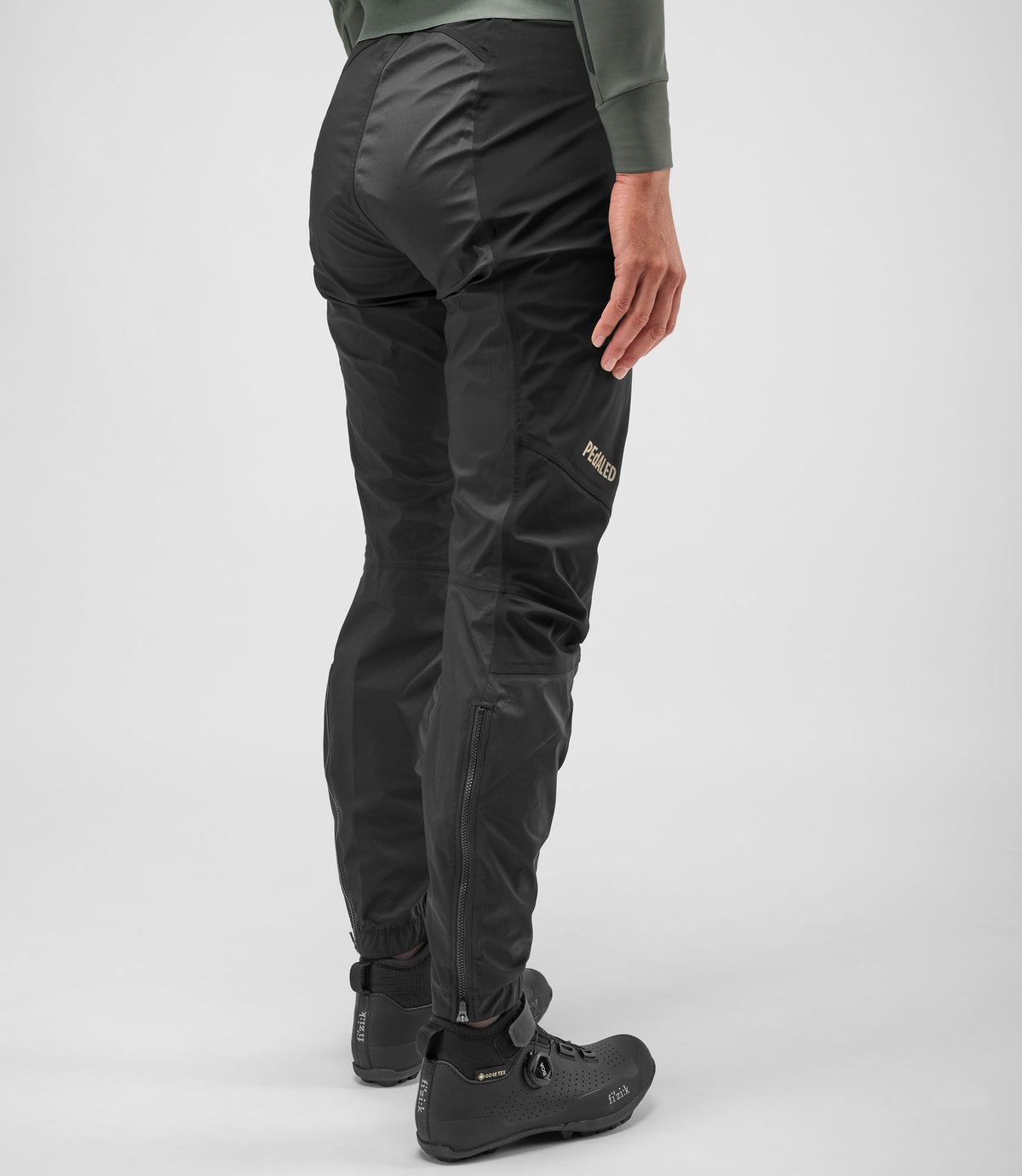 PEDALED ODYSSEY SHELL PANTS - BLACK
