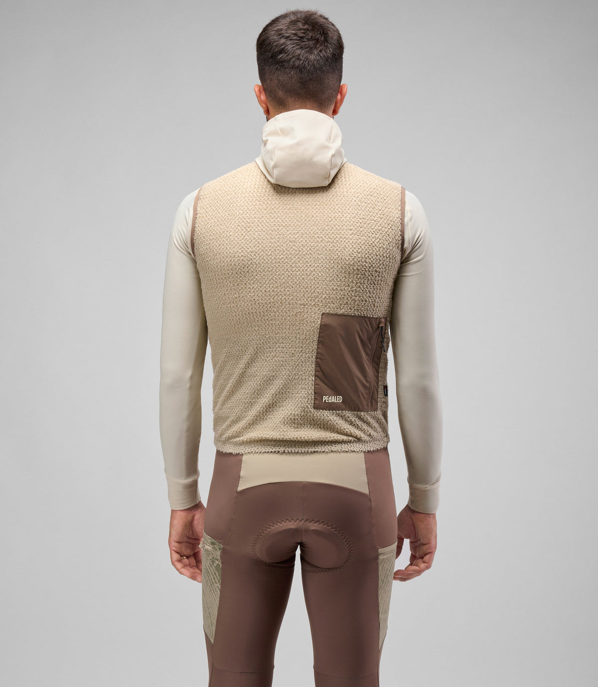 PEDALED ODYSSEY THERMAL LIGHT ALPHA VEST - BEIGE
