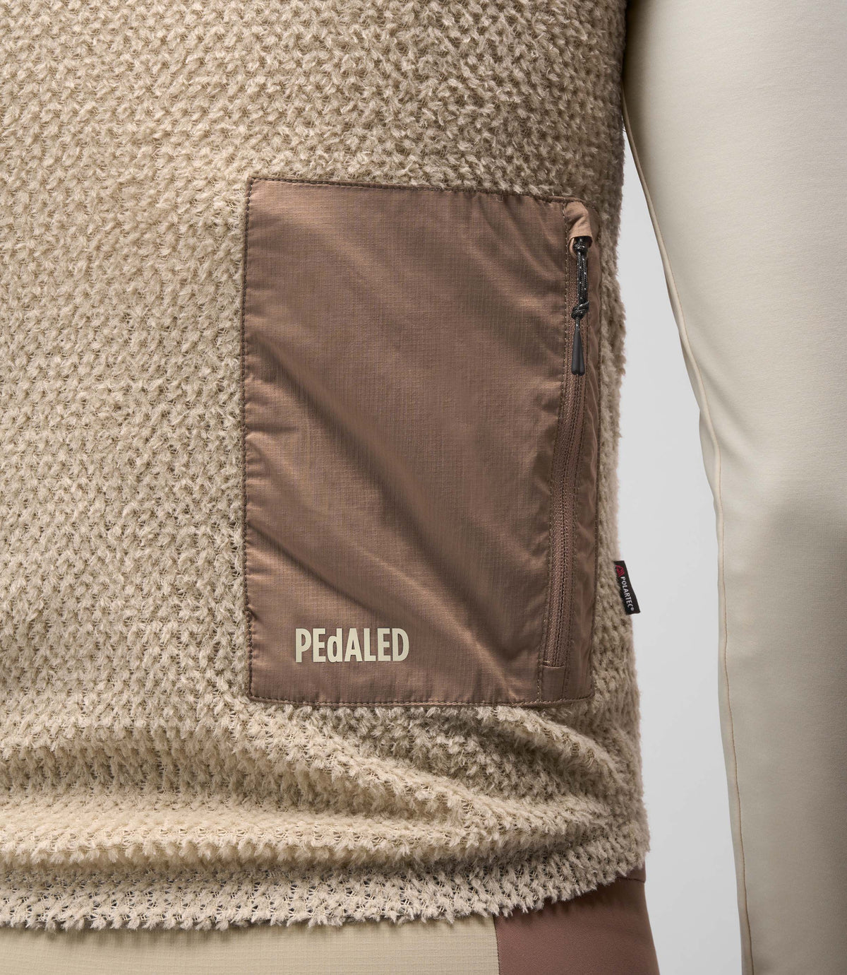 PEDALED ODYSSEY THERMAL LIGHT ALPHA VEST - BEIGE