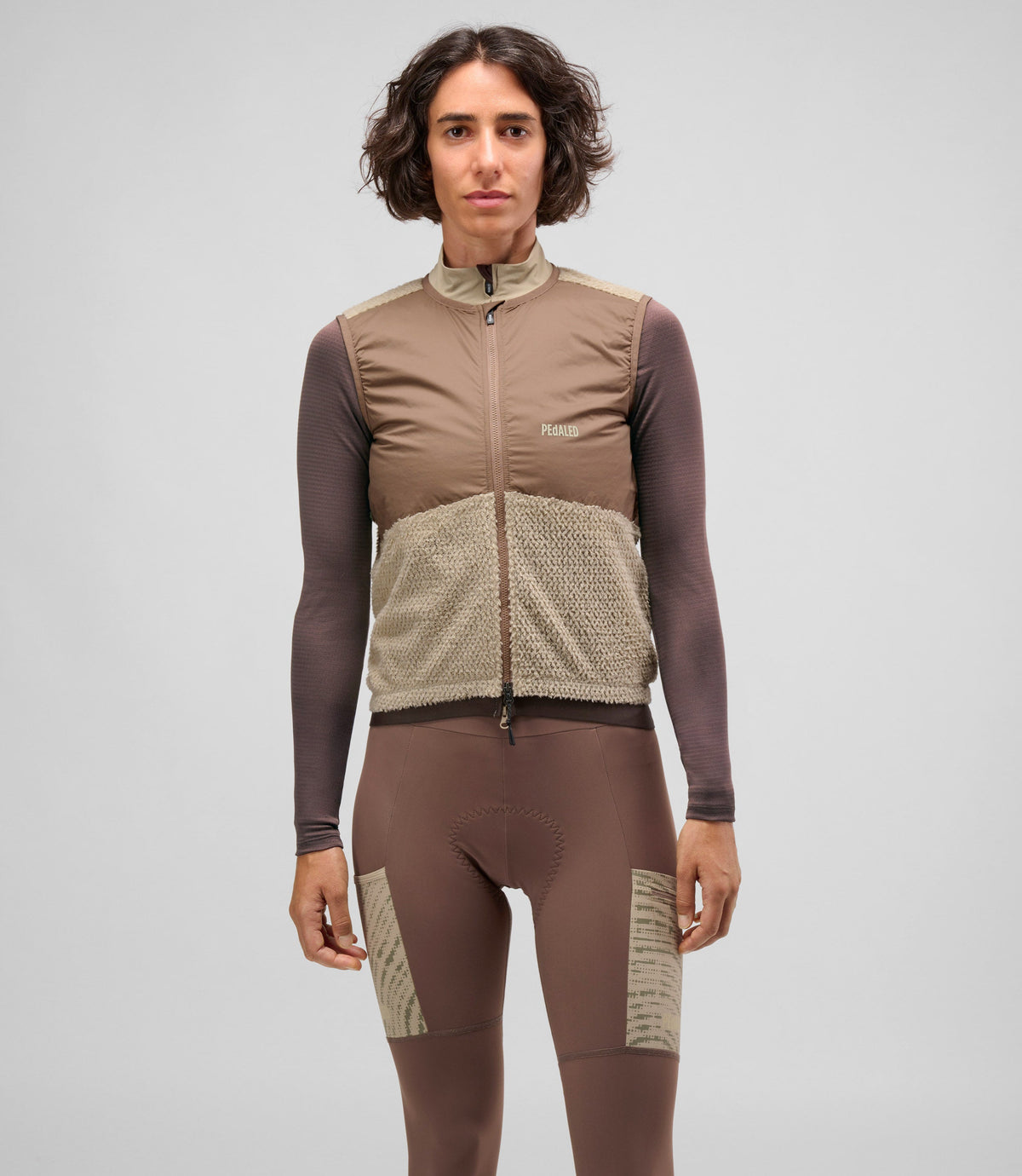 PEDALED ODYSSEY THERMAL LIGHT ALPHA VEST - BEIGE