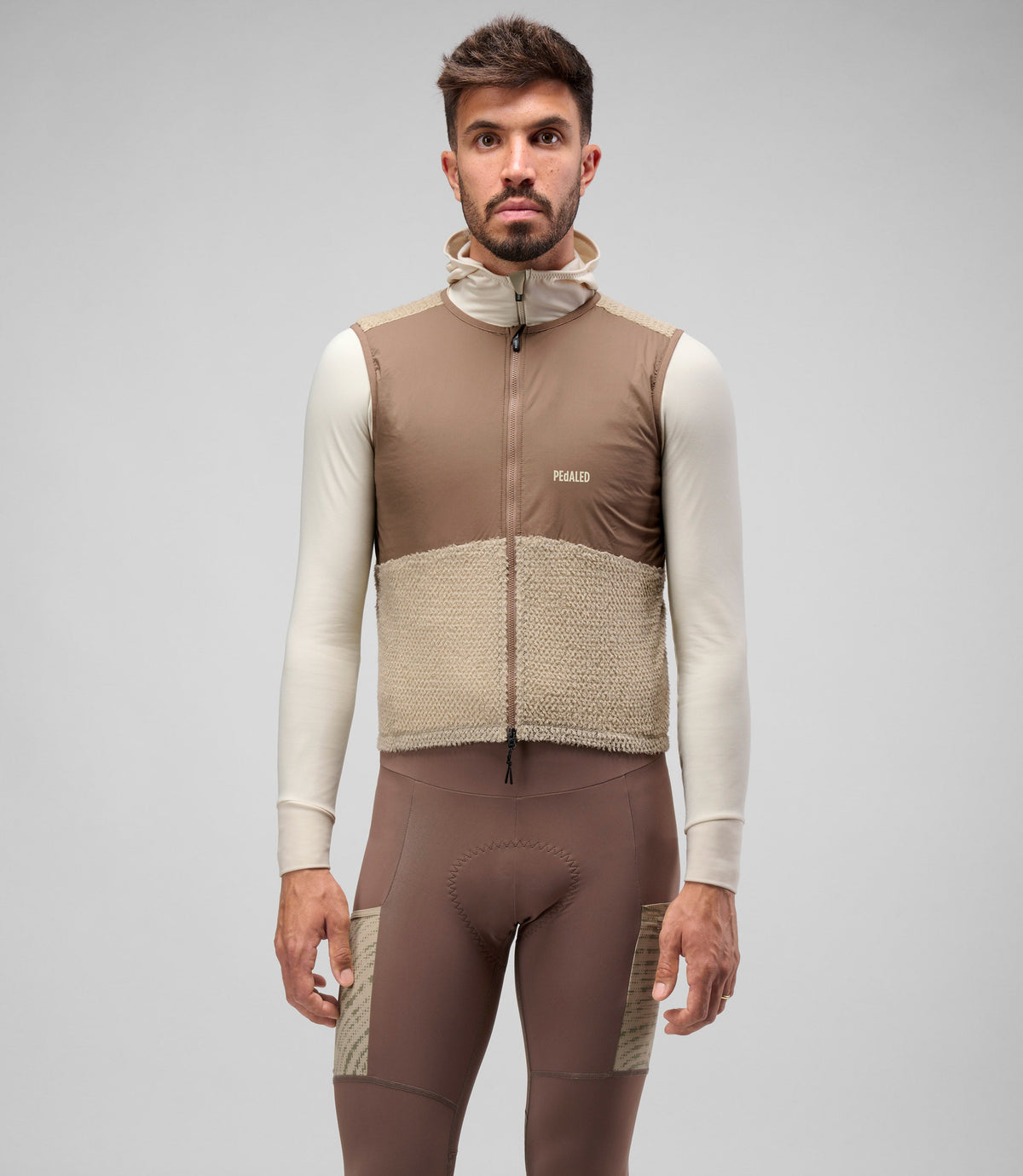 PEDALED ODYSSEY THERMAL LIGHT ALPHA VEST - BEIGE