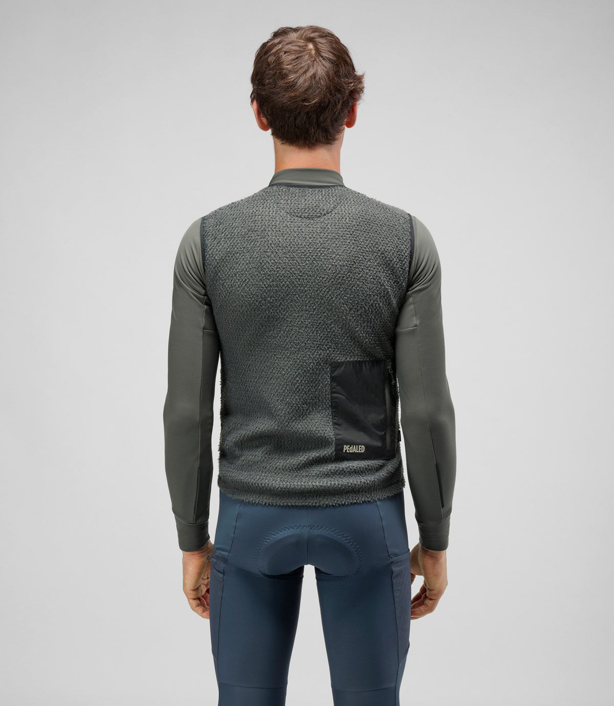 PEDALED ODYSSEY THERMAL LIGHT ALPHA VEST - FOREST GREEN