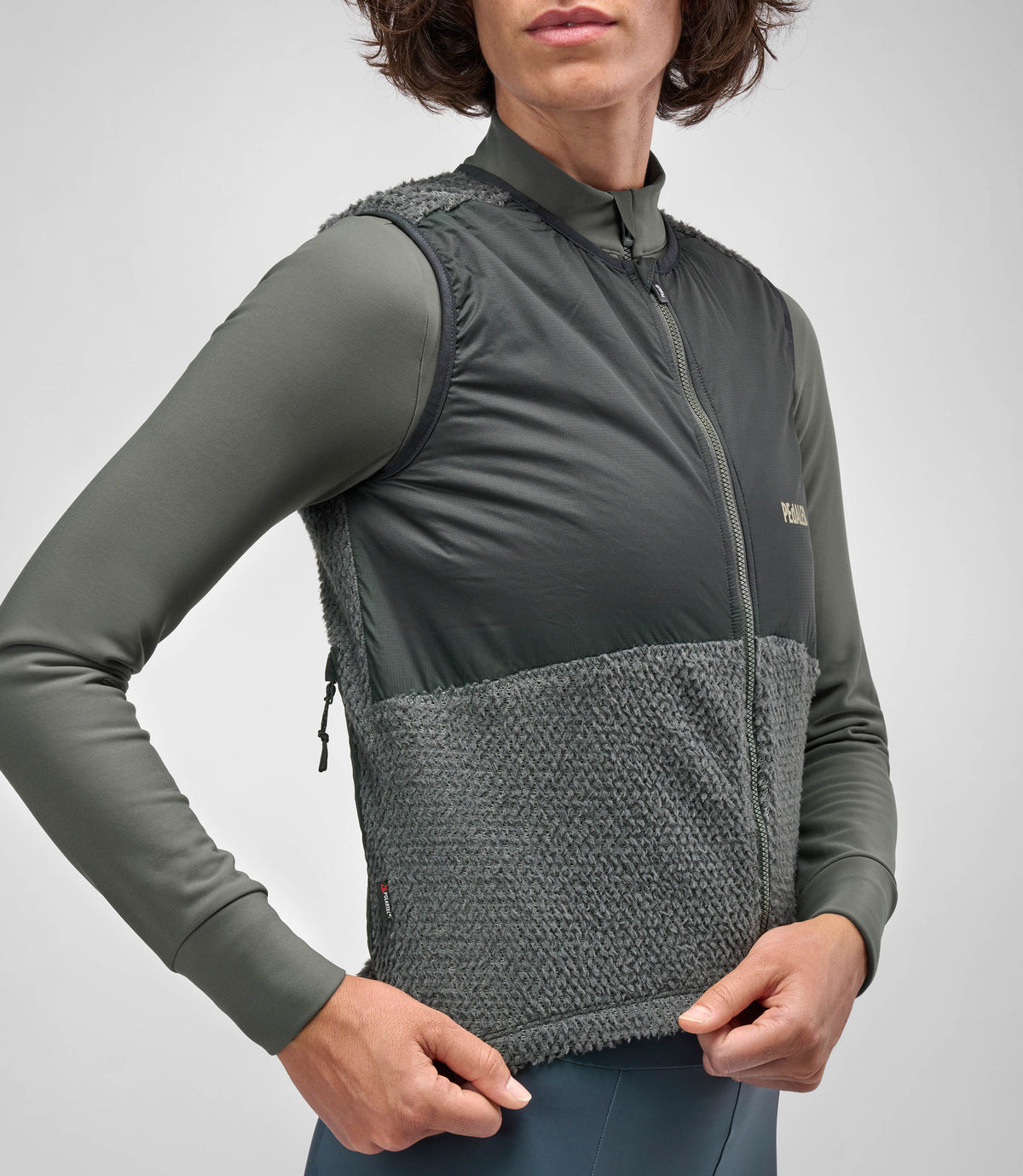 PEDALED ODYSSEY THERMAL LIGHT ALPHA VEST - FOREST GREEN