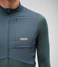 PEDALED ODYSSEY WINDBLOCK MERINO JERSEY - DARK SLATE