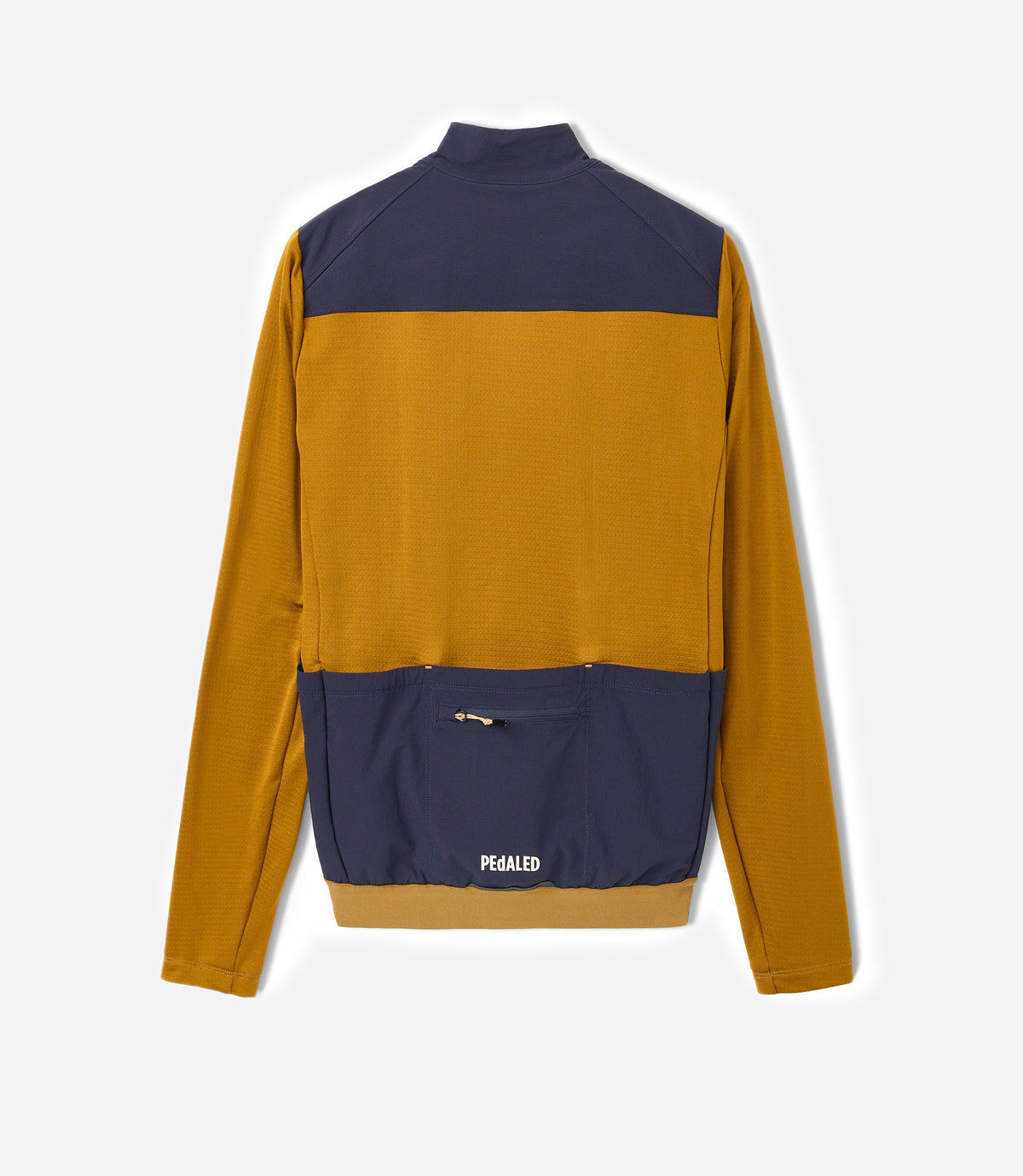 PEDALED ODYSSEY WINDBLOCK MERINO JERSEY - MUSTARD