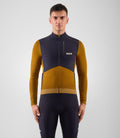 PEDALED ODYSSEY WINDBLOCK MERINO JERSEY - MUSTARD