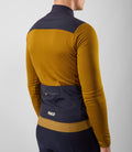 PEDALED ODYSSEY WINDBLOCK MERINO JERSEY - MUSTARD