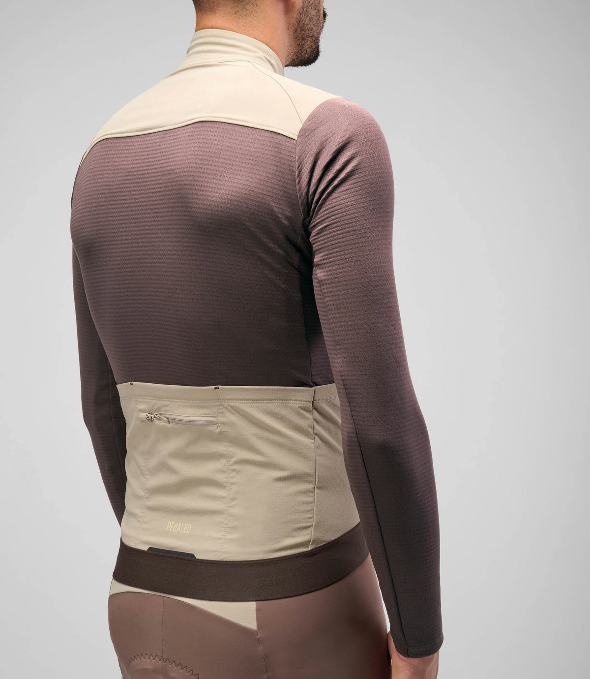 PEDALED ODYSSEY WINDBLOCK MERINO JERSEY - RAISIN PURPLE