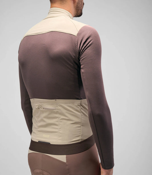 PEDALED ODYSSEY WINDBLOCK MERINO JERSEY - RAISIN PURPLE