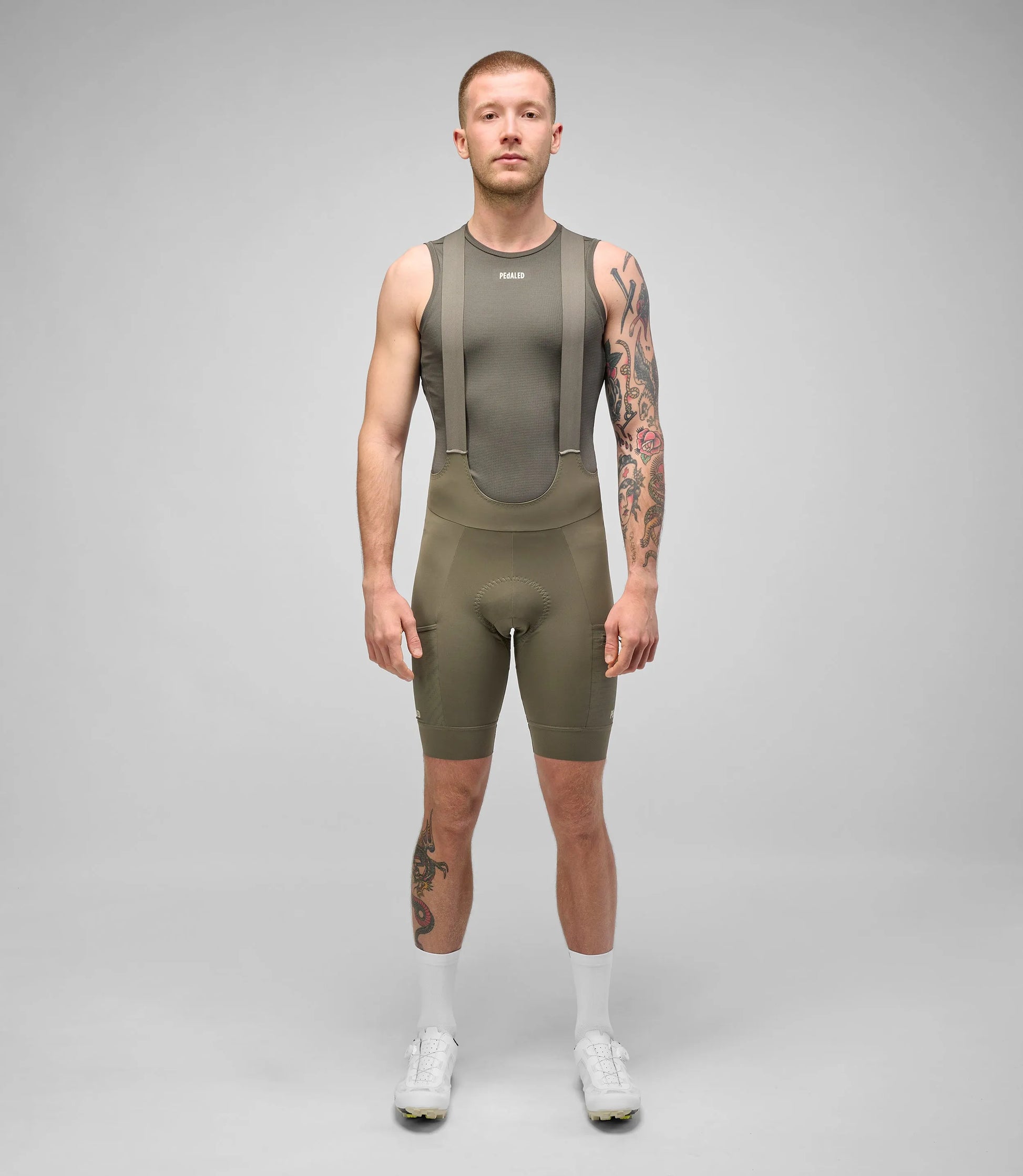 PEDALED Odyssey Bib Shorts - Green