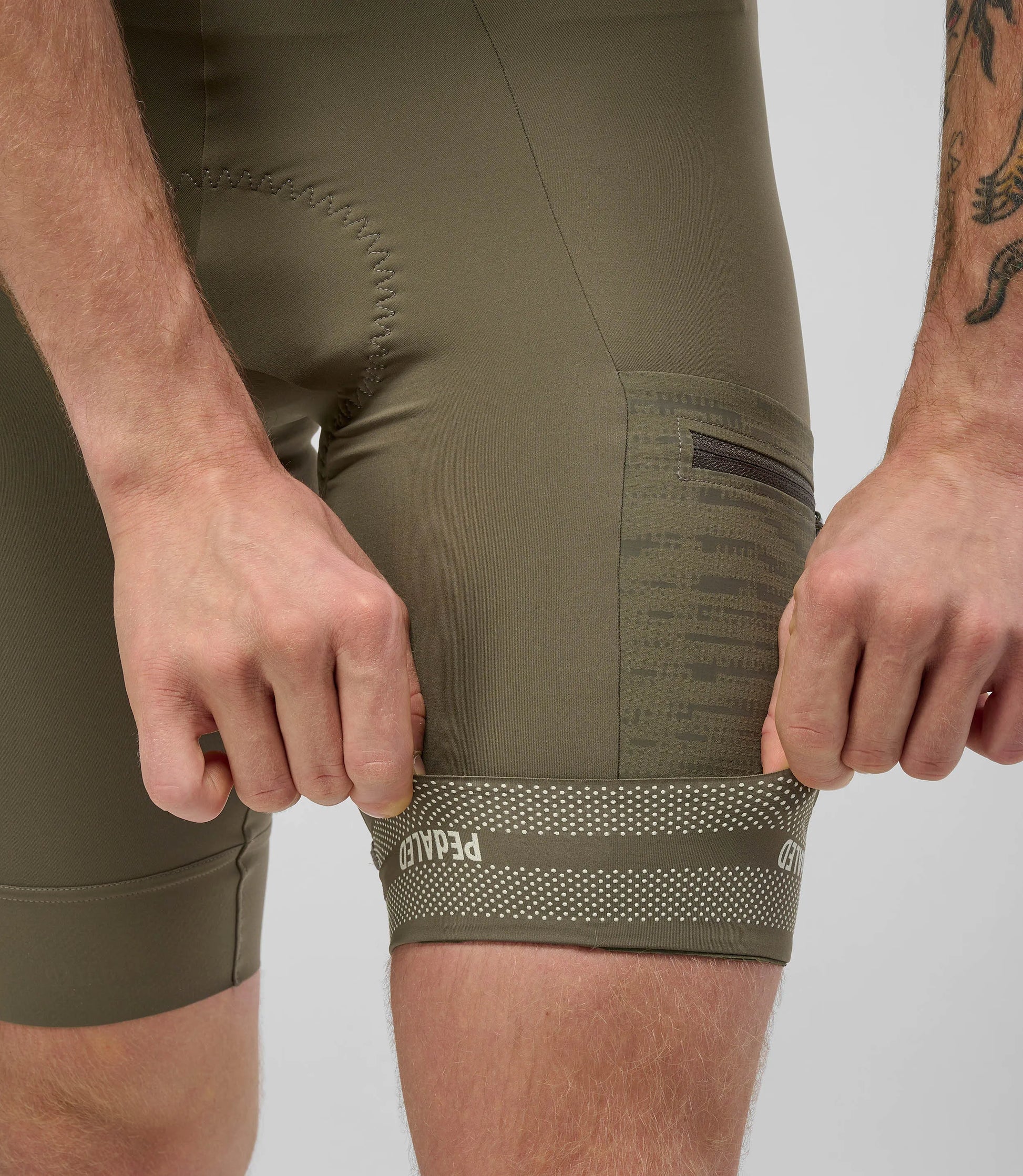 PEDALED Odyssey Bib Shorts - Green