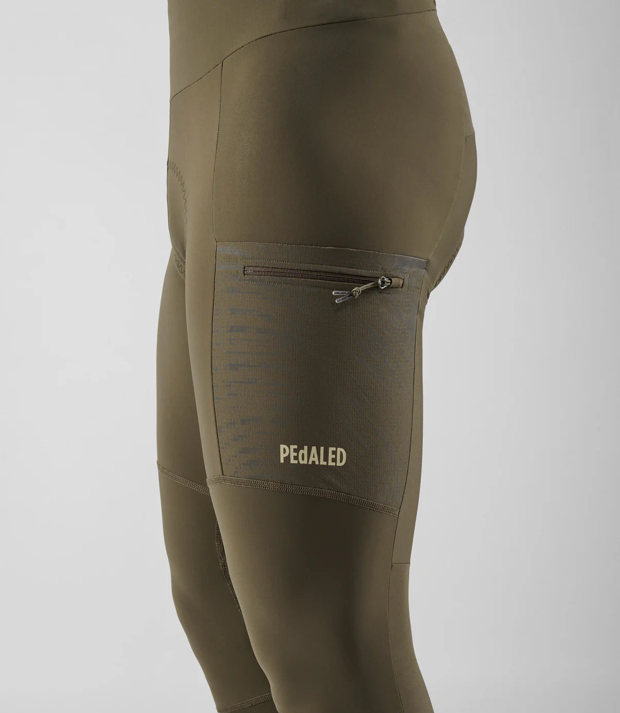 PEDALED Odyssey Bib Tight - Military Green