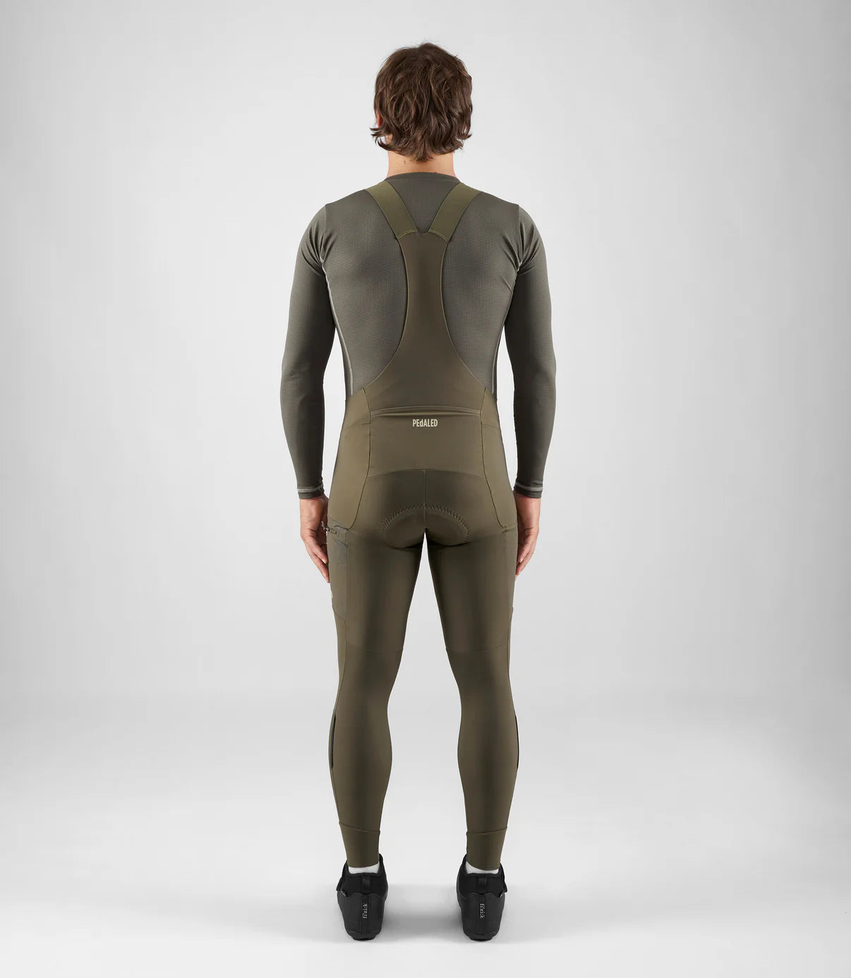 PEDALED Odyssey Bib Tight - Military Green