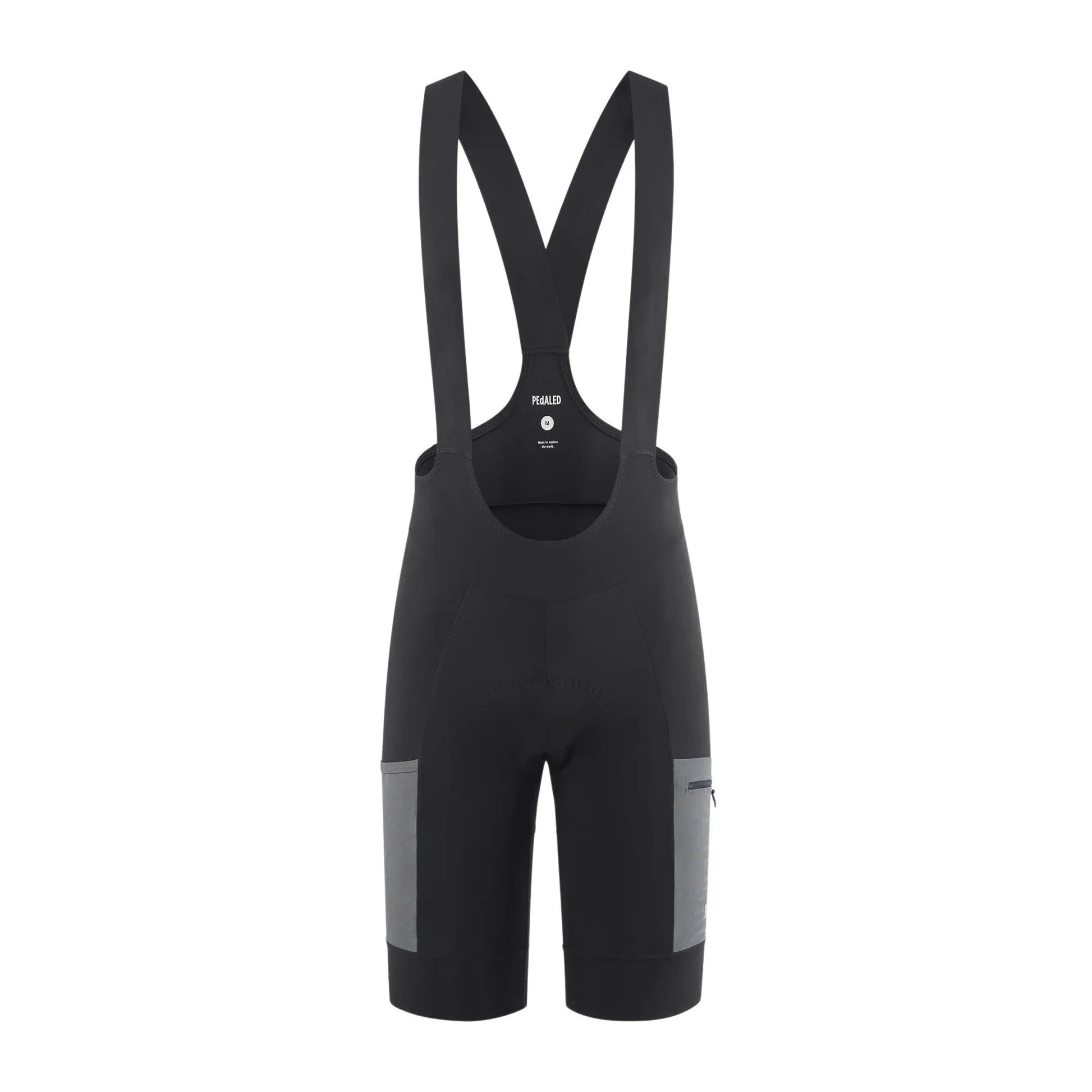 PEDALED Odyssey Cycling Bib Shorts - Black