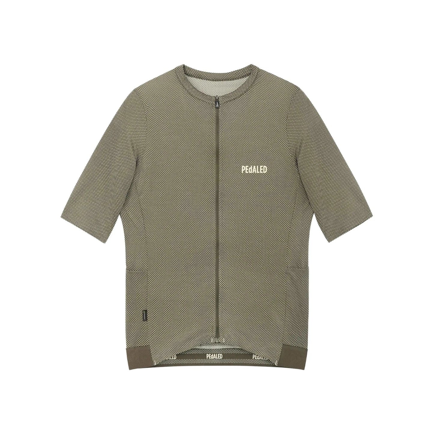 PEDALED Odyssey Delta Cycling Jersey - Military Green