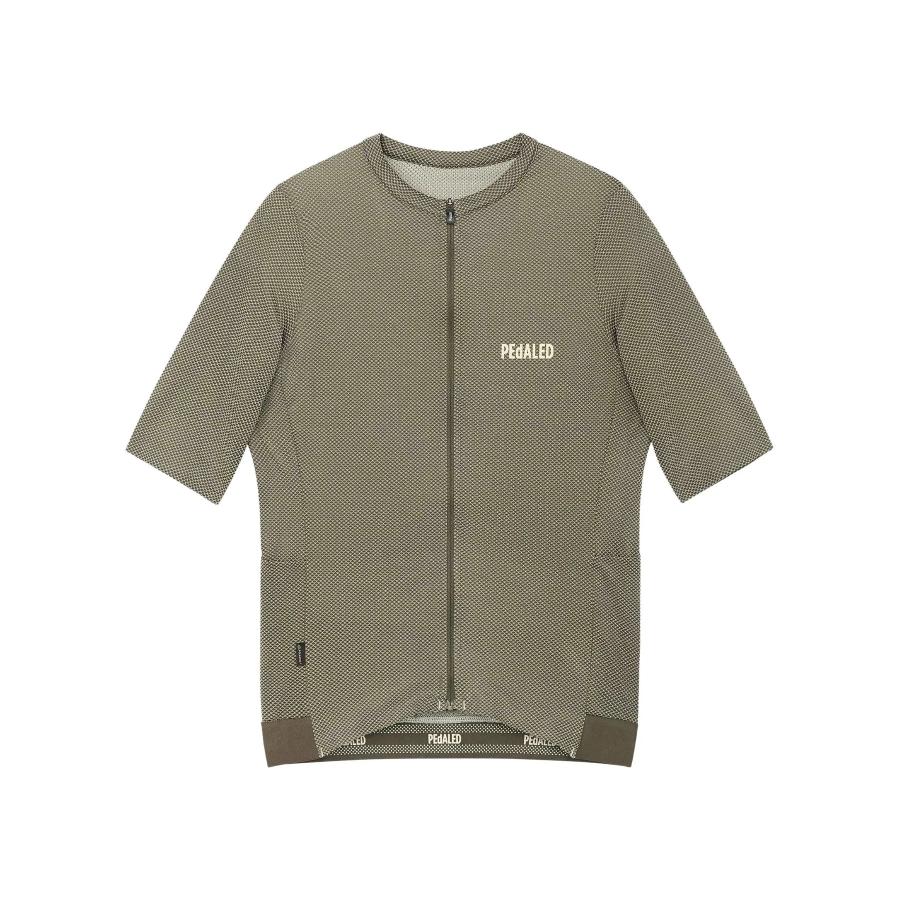 PEDALED Odyssey Delta Cycling Jersey - Military Green