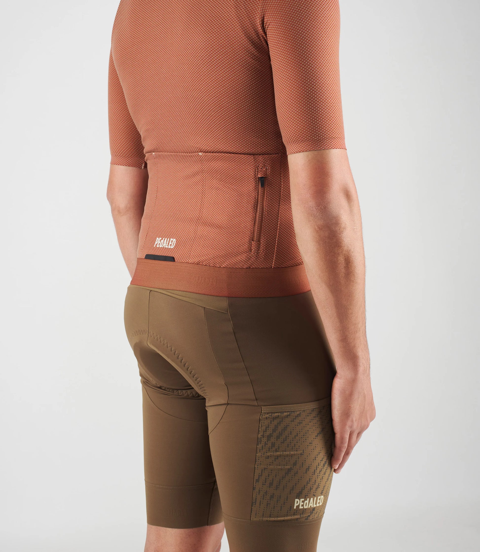 PEDALED Odyssey Delta Cycling Jersey - Orange