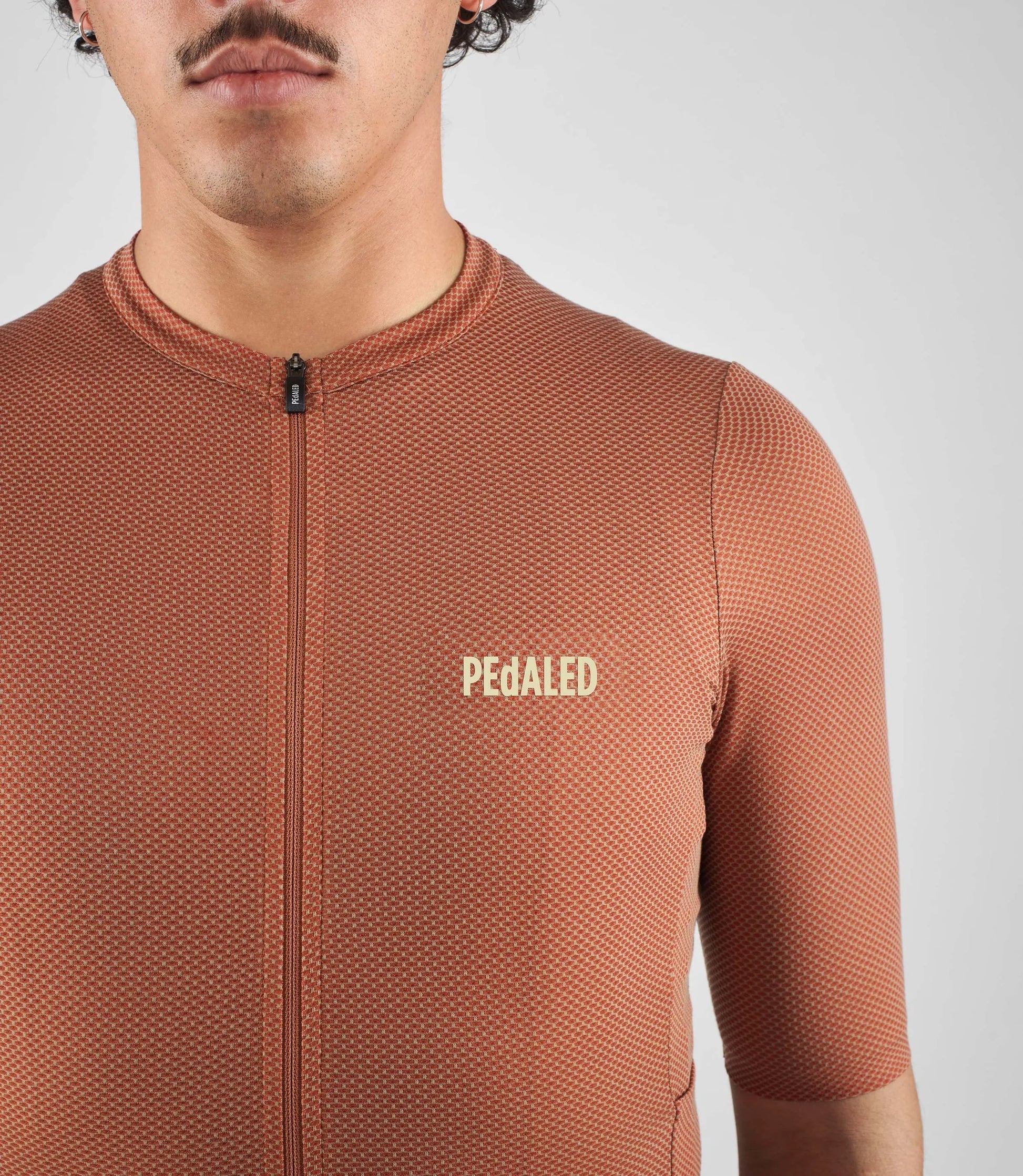PEDALED Odyssey Delta Cycling Jersey - Orange