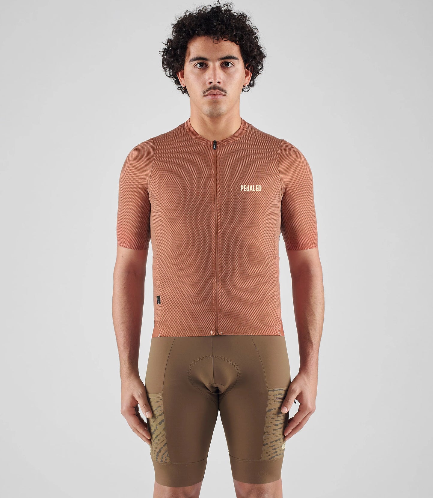 PEDALED Odyssey Delta Cycling Jersey - Orange