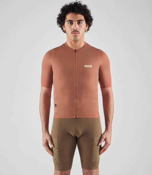 PEDALED Odyssey Delta Cycling Jersey - Orange