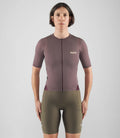 PEDALED Odyssey Delta Women Cycling Jersey - Burgundy