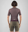 PEDALED Odyssey Delta Women Cycling Jersey - Burgundy