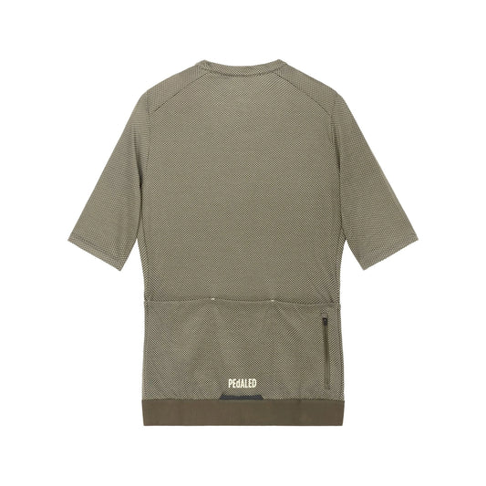 PEDALED Odyssey Delta Women Cycling Jersey - Military Green