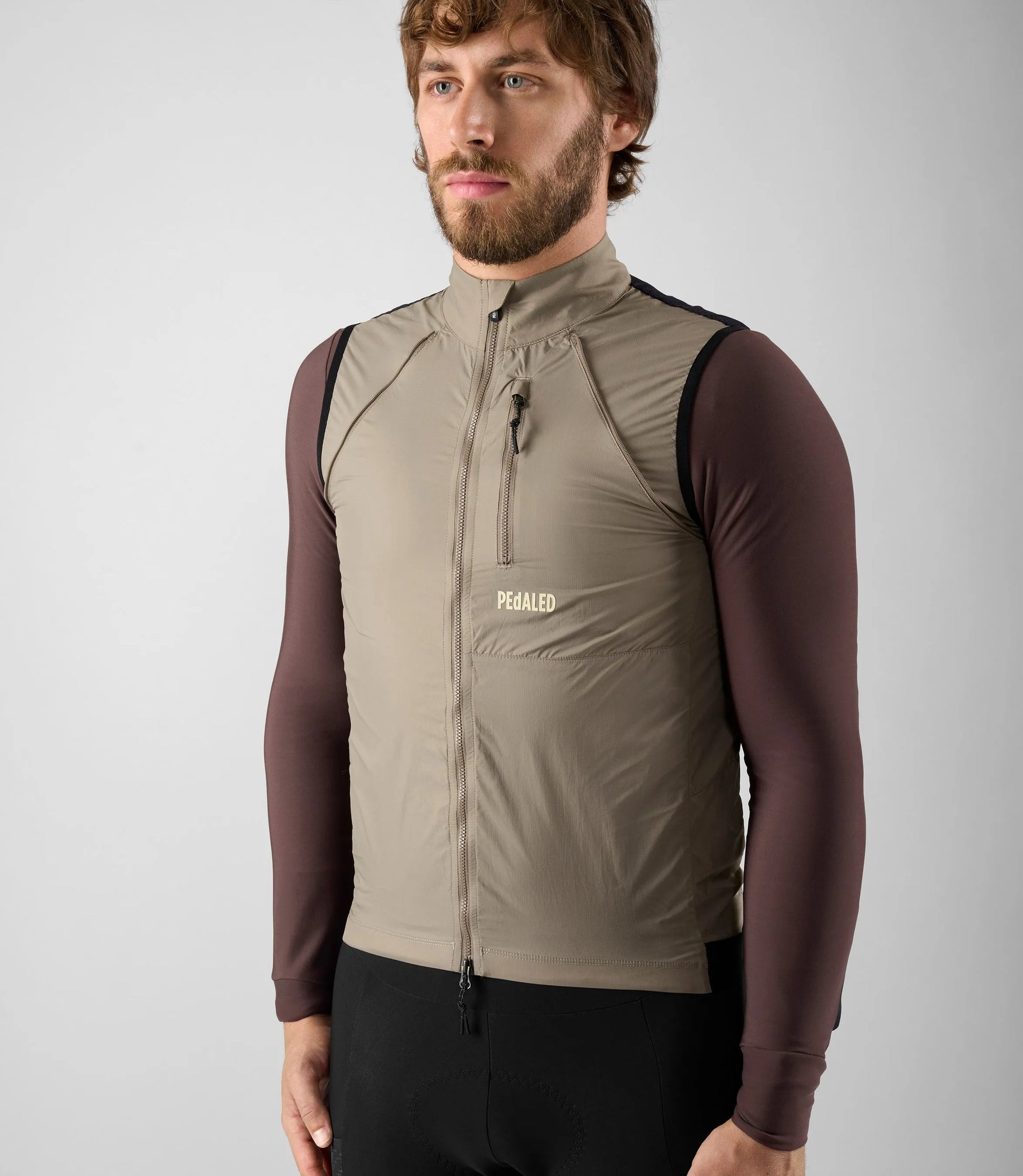PEDALED Odyssey Detachable Sleeve Jacket - Grey