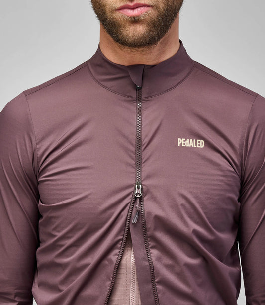 PEDALED Odyssey High Visibility Jacket - Burgundy