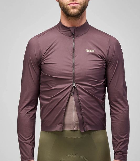 PEDALED Odyssey High Visibility Jacket - Burgundy