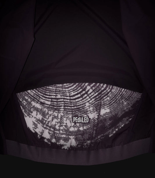 PEDALED Odyssey High Visibility Jacket - Burgundy
