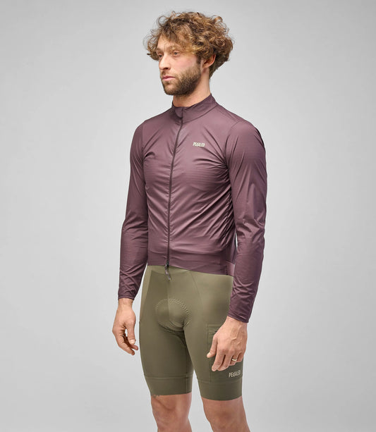 PEDALED Odyssey High Visibility Jacket - Burgundy