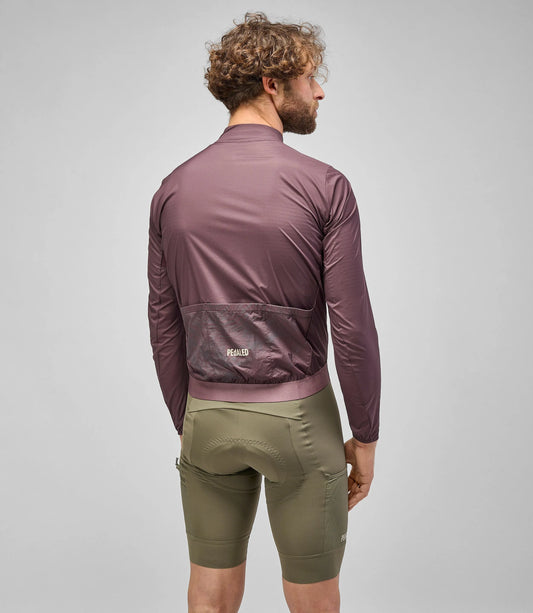 PEDALED Odyssey High Visibility Jacket - Burgundy