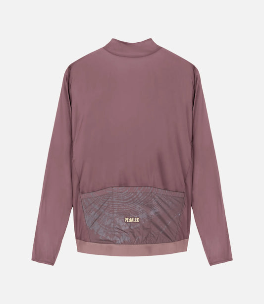 PEDALED Odyssey High Visibility Jacket - Burgundy