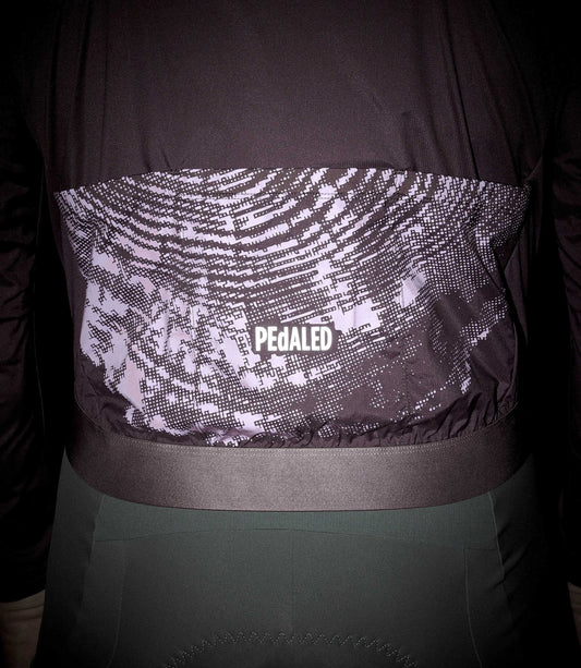 PEDALED Odyssey High Visibility Jacket - Burgundy