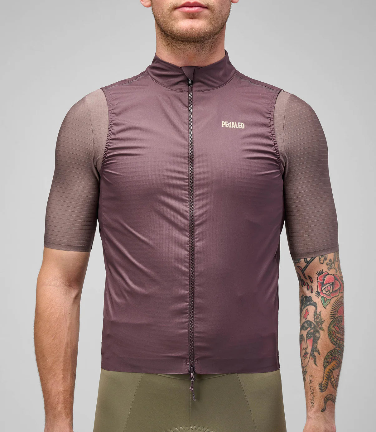 PEDALED Odyssey High Visibility Vest - Burgundy