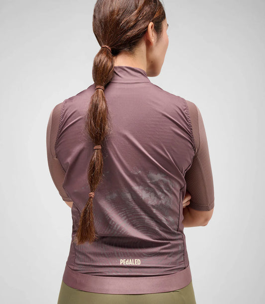 PEDALED Odyssey High Visibility Women Vest - Burgundy