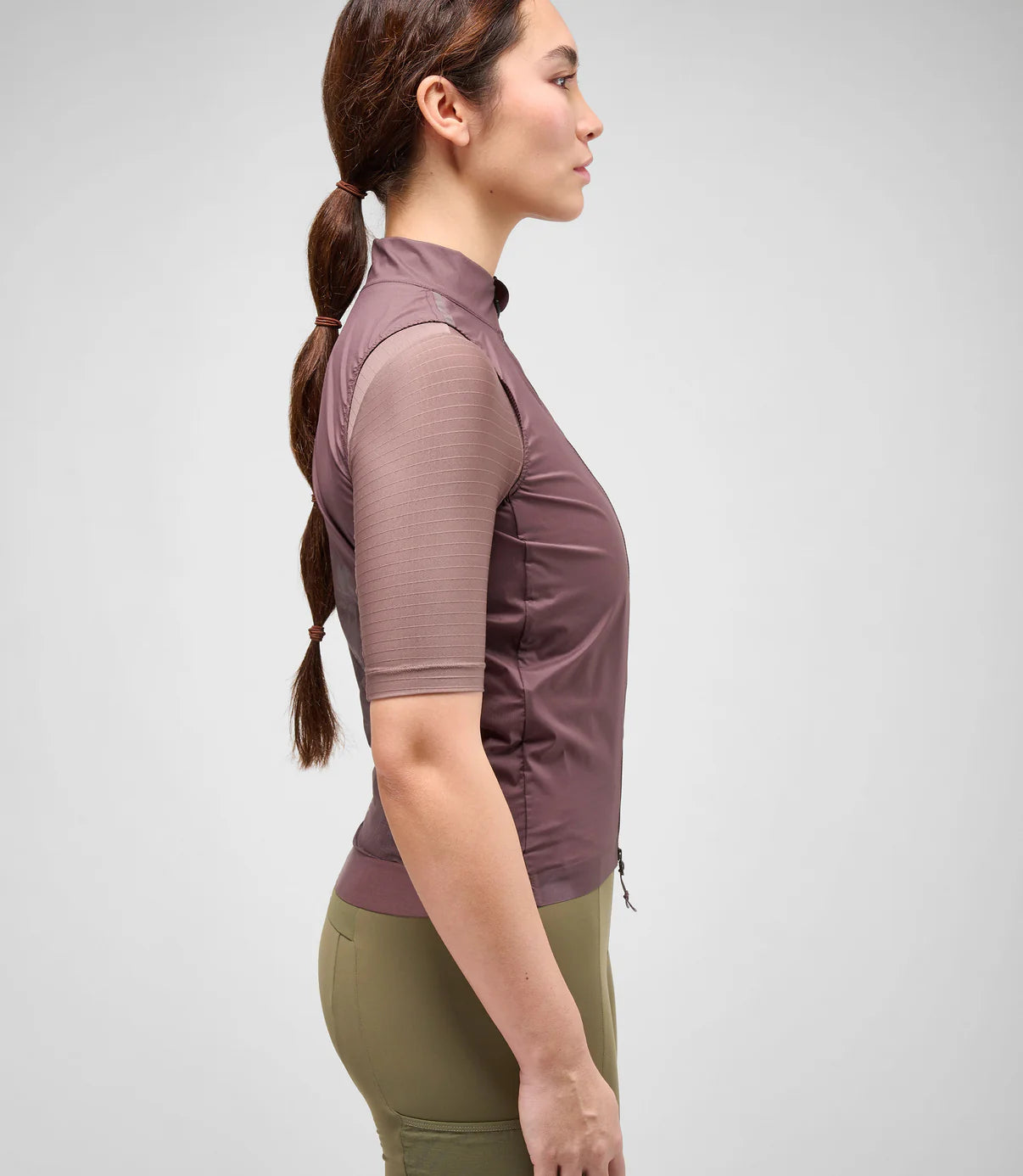 PEDALED Odyssey High Visibility Women Vest - Burgundy