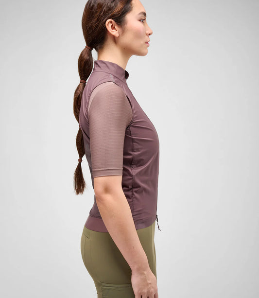 PEDALED Odyssey High Visibility Women Vest - Burgundy