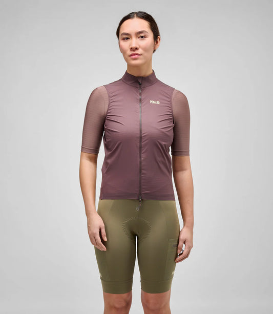 PEDALED Odyssey High Visibility Women Vest - Burgundy