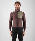 PEDALED Odyssey Hooded Long Sleeve Jersey - Brown