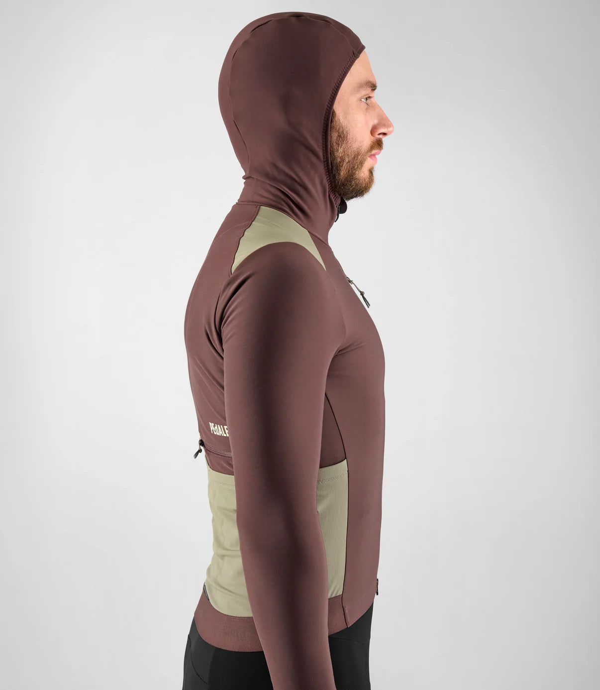 PEDALED Odyssey Hooded Long Sleeve Jersey - Brown