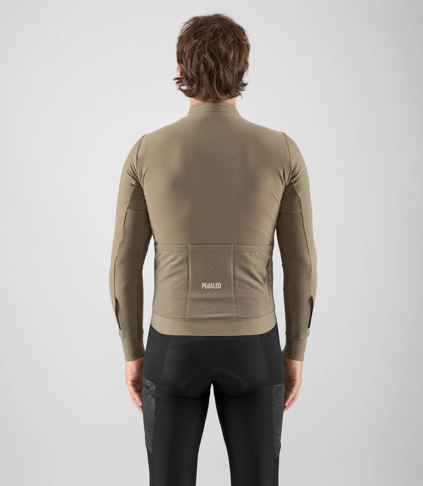 PEDALED Odyssey Long Sleeve Jersey - Military Green